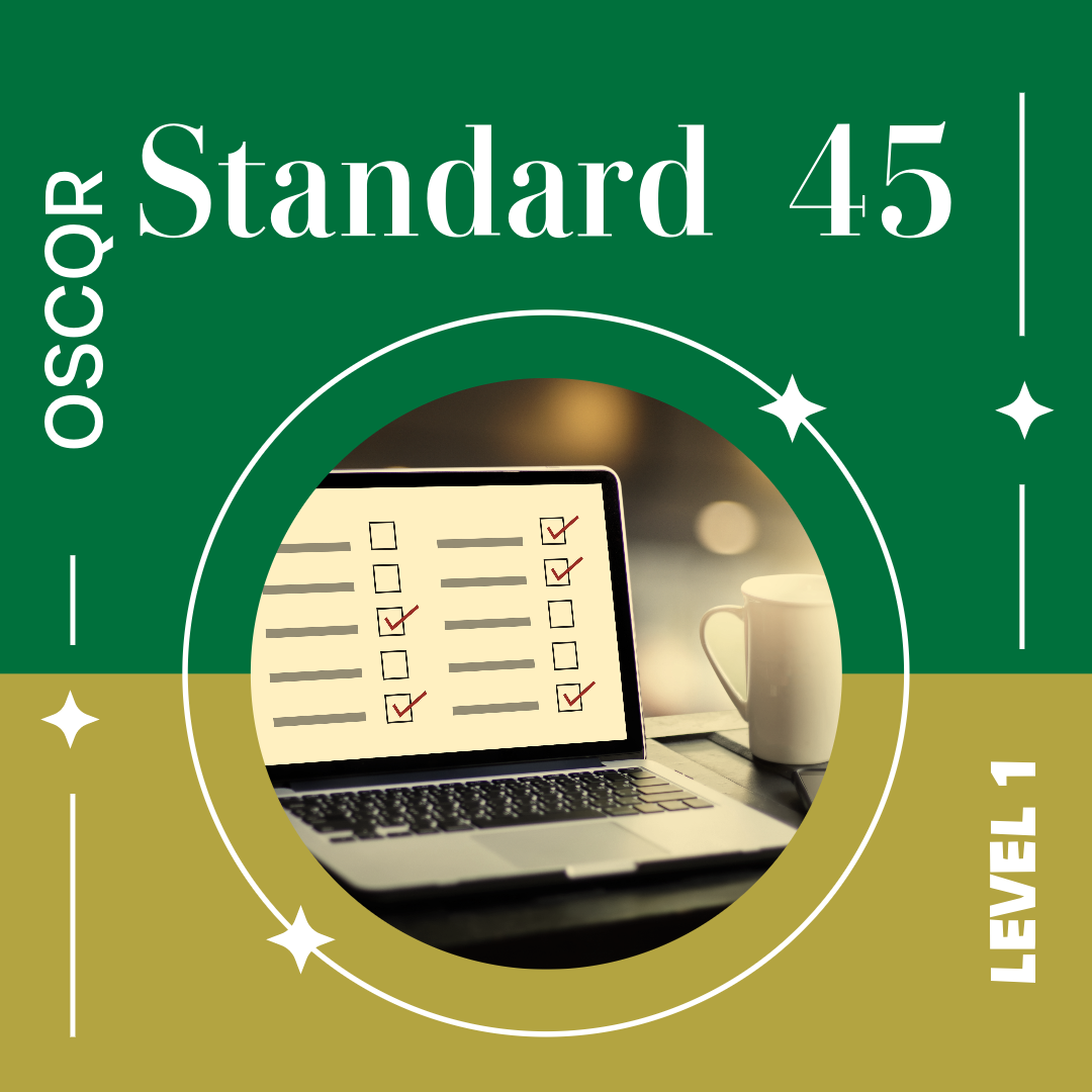 Apply OSCQR Standards to Your Courses CCRI